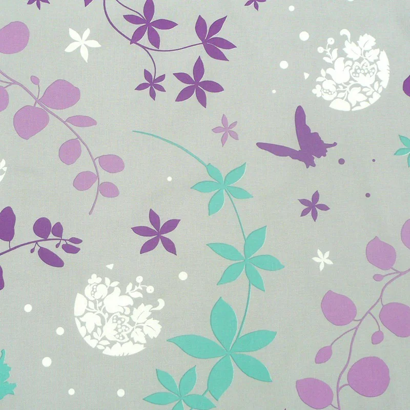 TESSUTO IMPERMEABILE AL METRO Astrancia grigia