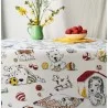 Tischdecke abwaschbar Rund oder Oval Hunde - Fleur de Soleil