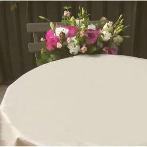 wipeclean tablecloth beige