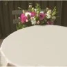 Tischdecke abwaschbar Rund oder Oval Einfarbige Beige - Fleur de Soleil