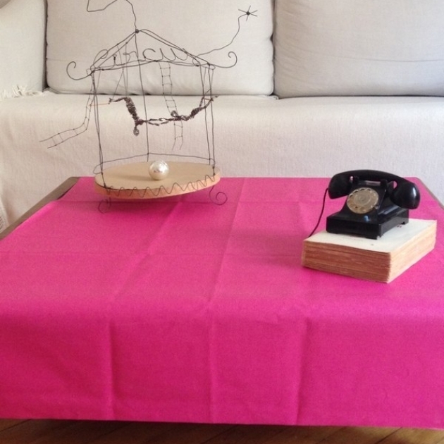 Runner da tavola rosa fucsia