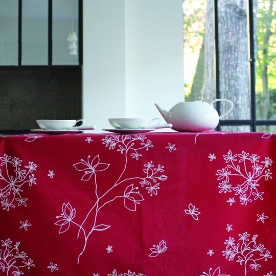 Table runner Astrancia Red