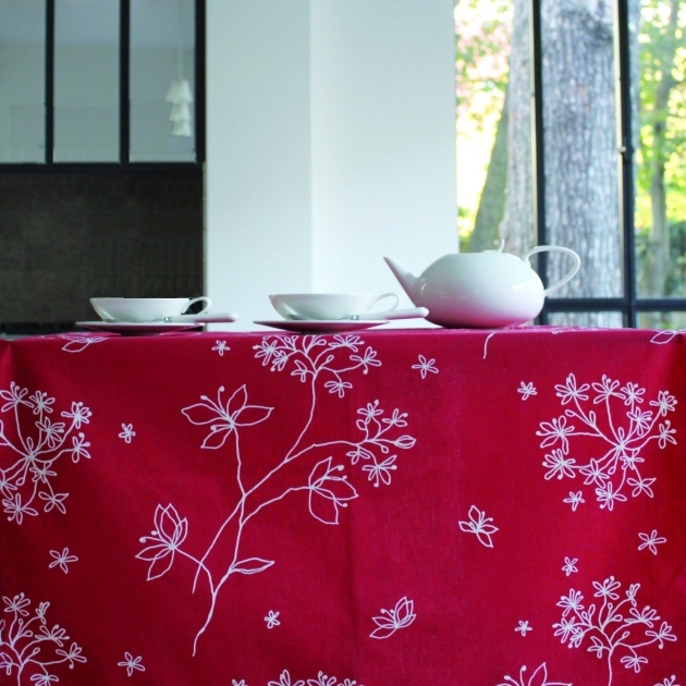 Table runner Astrancia Red