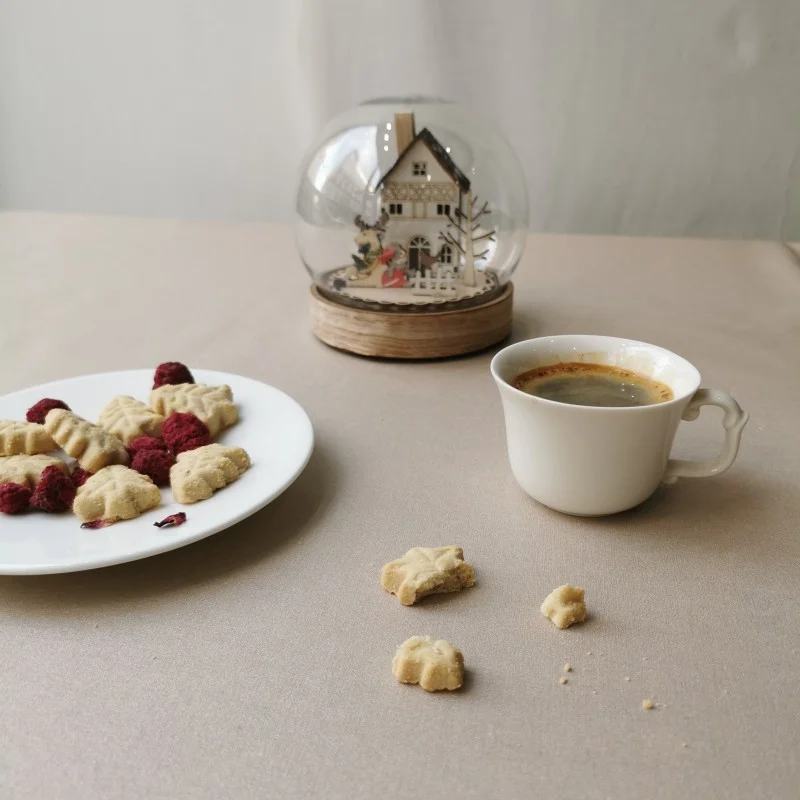 Tovaglia antimacchia unita madreperla - Fleur de Soleil