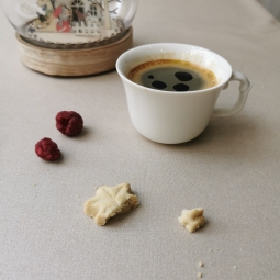 Wax Tischdecke EINFARBIGE Perlmutt - Fleur de Soleil