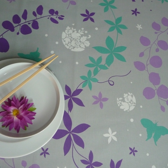 Chemin de table Uni taupe