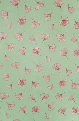 Nappe enduite Ginkgo Pistache