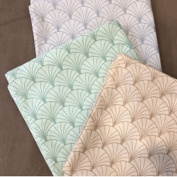 Coussin en coton Papyrus 50x50