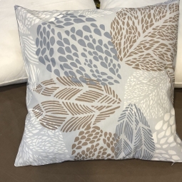 Coussin en coton Feuilles 50x50