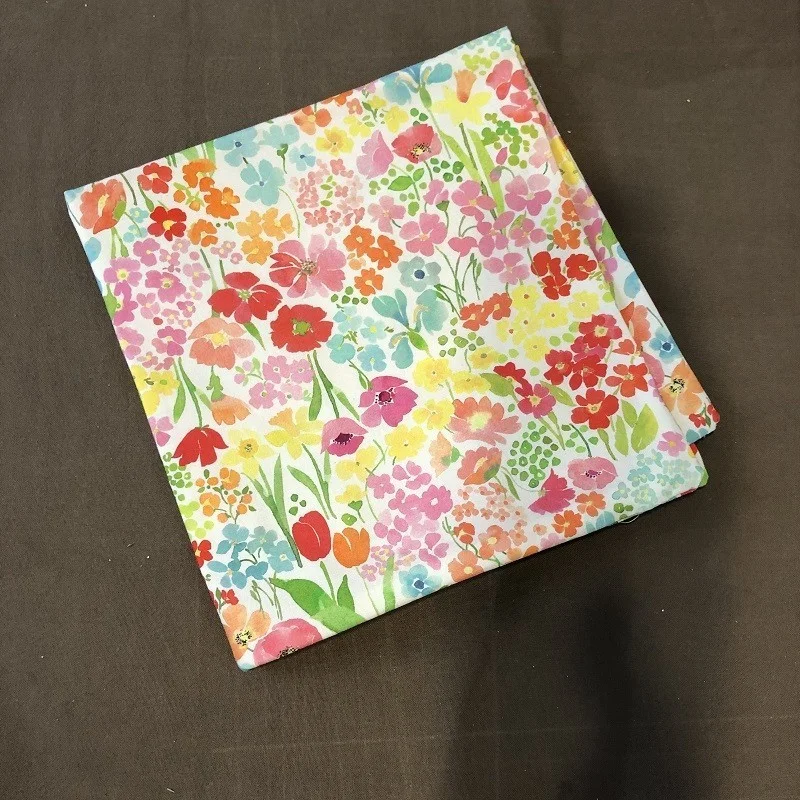 Coussin en coton Jardin Fleuri 50x50