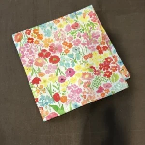 Coussin en coton Jardin Fleuri 50x50