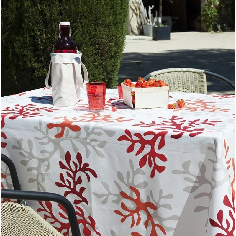 Deuxieme choix : Nappe Enduite Ovale (160x200)