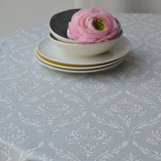 4 Serviettes Pompadour Gris