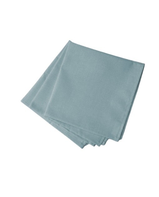 4 napkins turquoise pastel