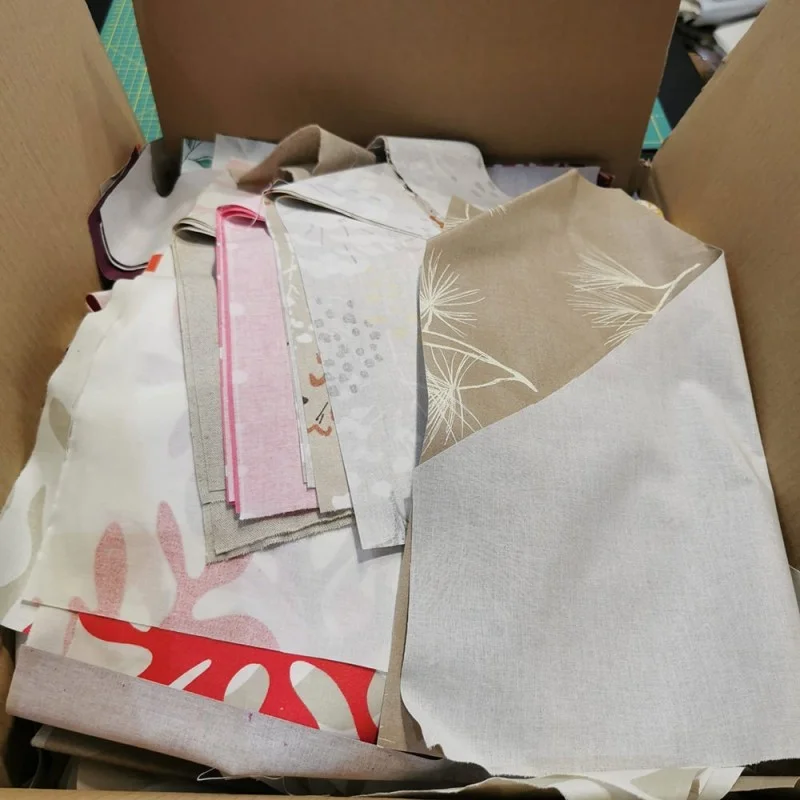 Chutes de tissus enduits