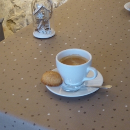 Tischset abwaschbar Sterne Taupe/Taupe