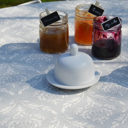 Nappe coton Pompadour Grise