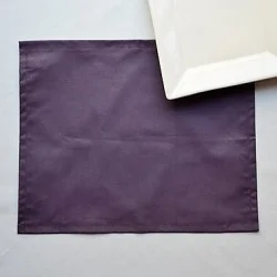 Purple Placemats stain-resistant Fleur de Soleil