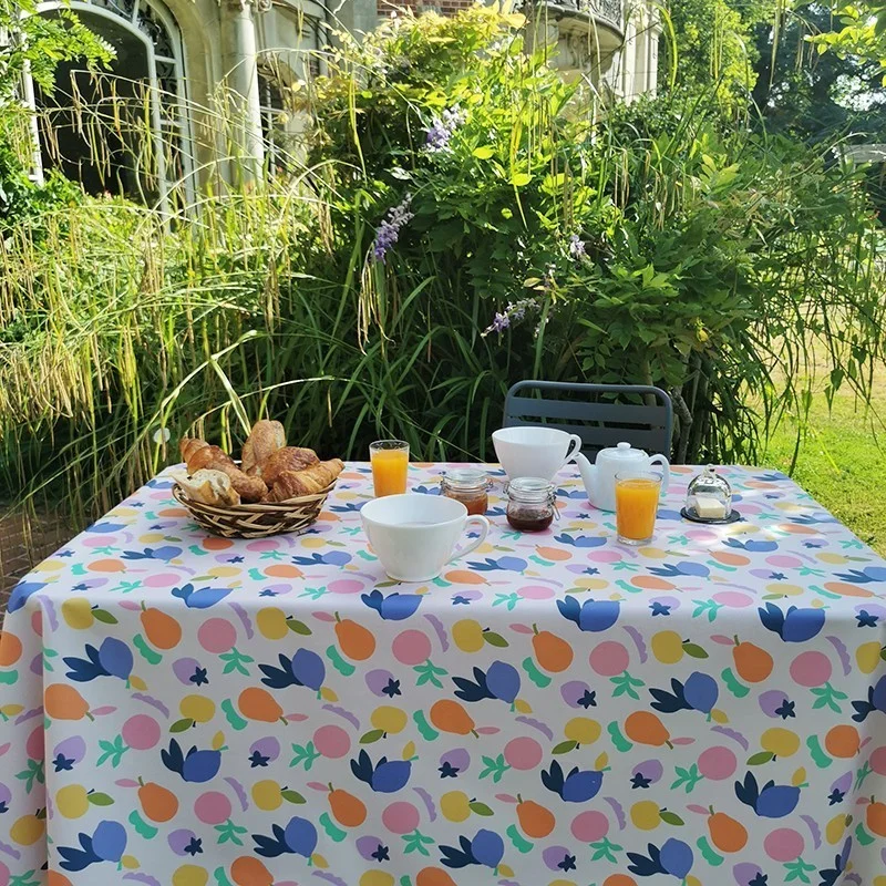 Tischdecke abwaschbar Astrancia Rot