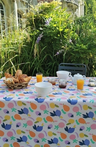 Tischdecke abwaschbar Astrancia Rot