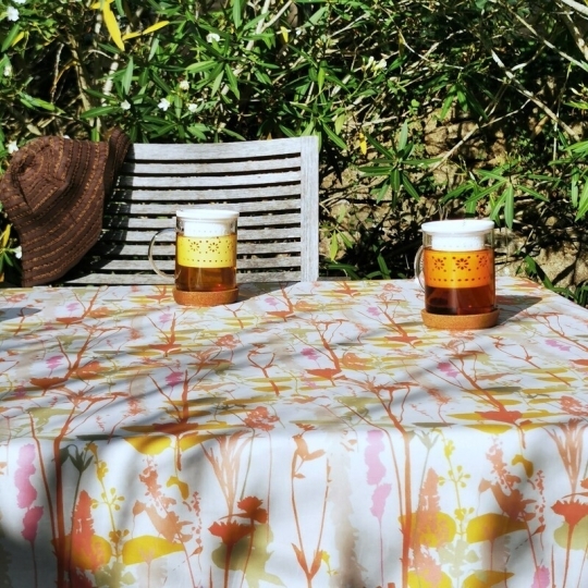 Tovaglia autunnale Bucolica rosa