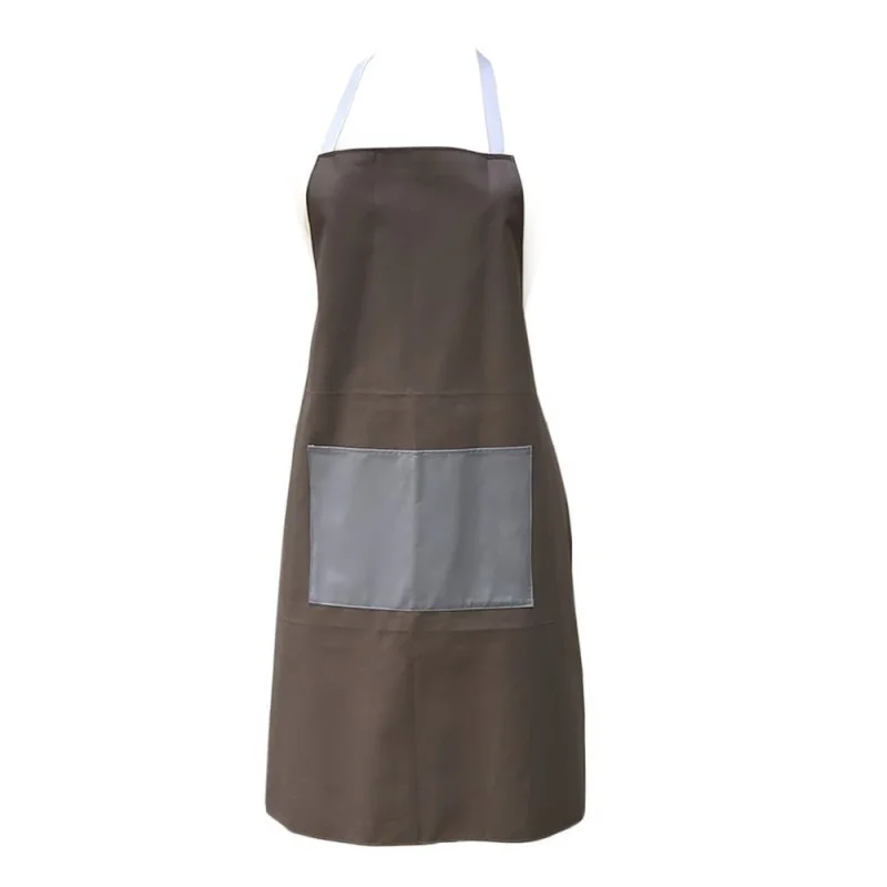 cooking Apron unisex Herringbone graphite