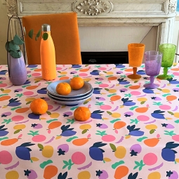 Nappe enduite Fruits vitaminés