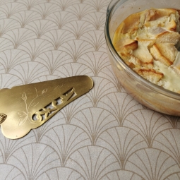 Runner da tavola madreperla Papyrus