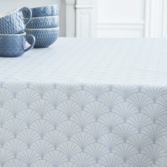 Chemin de table Papyrus gris