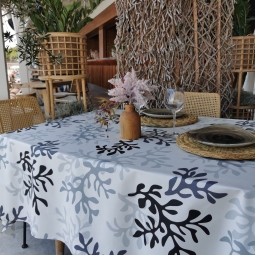 Wipe clean tablecloth Coral...