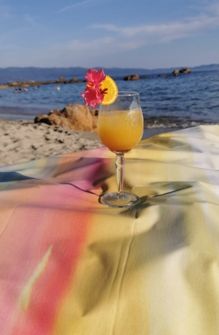 Tovaglia colorate antimacchia a righe