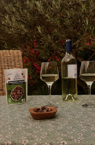 Tissu enduit Liberty vert au mètre