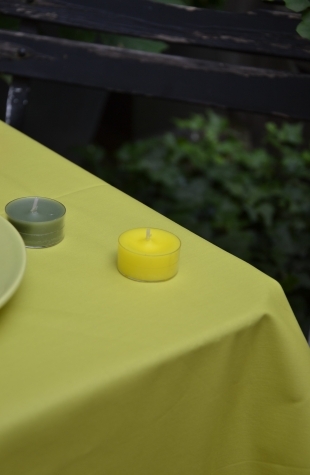 4 tovaglioli di Verde anice semplice