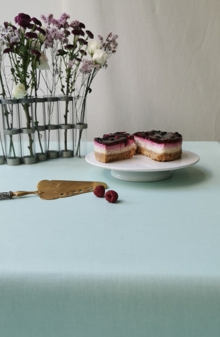 4 Napkins Pastel turquoise