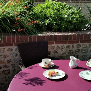 4 Napkins solid color sand