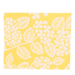 Set de table Hortensia jaune