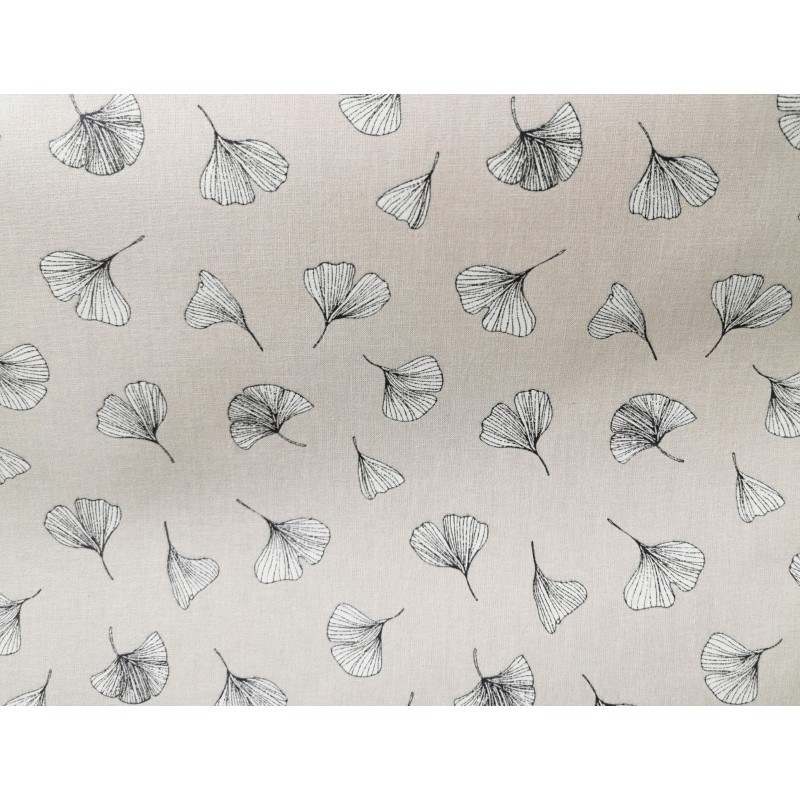 Set de table anti tache Ginkgo Sable