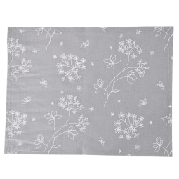 Wipe clean placemats Astrance gray