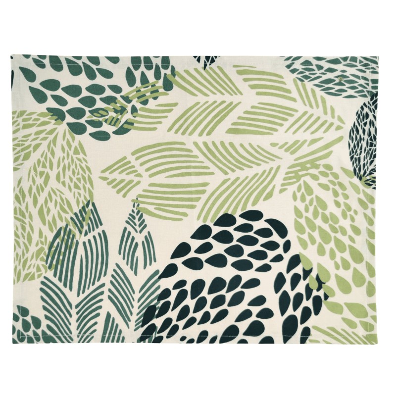 Set de table Feuilles vertes