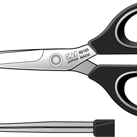 Ciseaux lingère Kaï lame courbe 16,5cm  