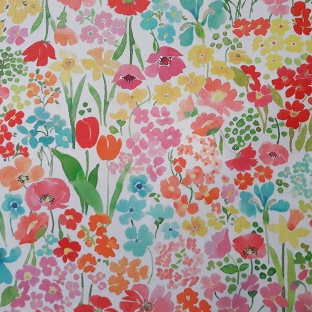 Servietten blühender Garten - 2er-Pack