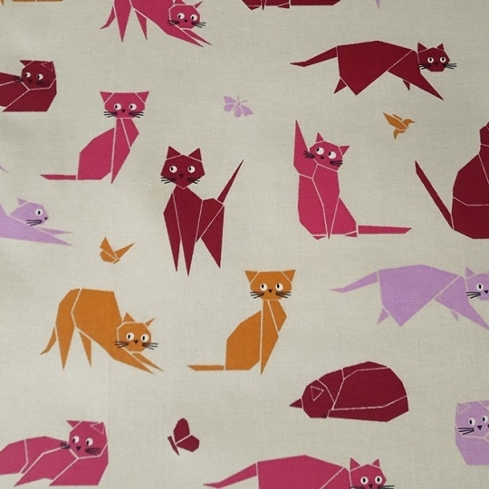 Tischsets abwaschbar Katzen Rosa