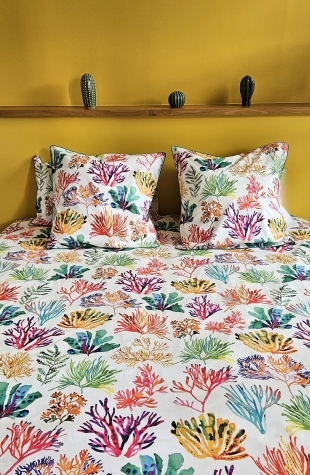 Housse de couette 240X260 Algues marines