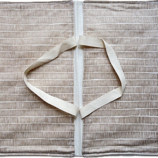 Sac à tarte Bambou taupe