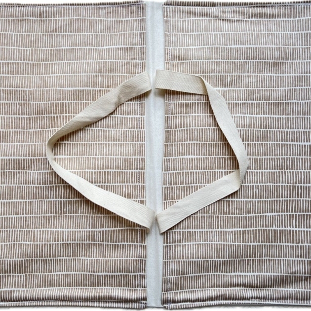 Sac à tarte Bambou taupe