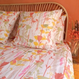Couette fleurie Fleurs des champs : motif champêtre