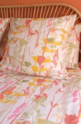 Couette fleurie Fleurs des champs : motif champêtre