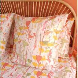 Field flowers pillowcase