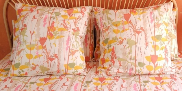 Taie d'oreiller Fleurs des champs