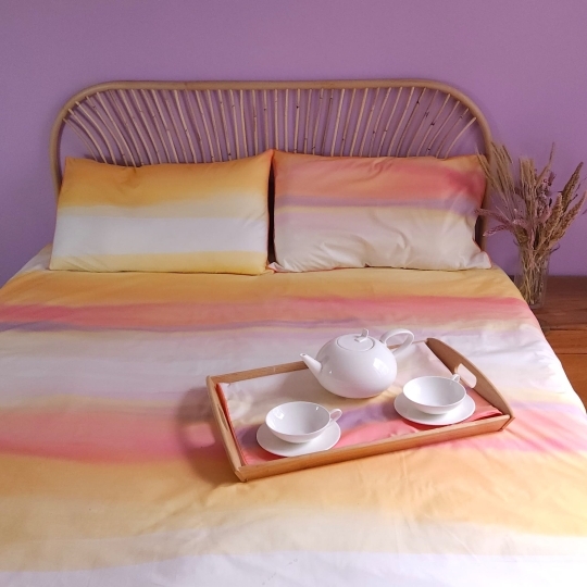 Duvet cover Aquerelle pastel